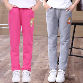【女童】童装女童裤子秋装儿童运动裤中大童休闲裤长裤纯棉女孩春秋款