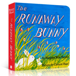 美国100本必读书 The Runaway Bunny 逃家小兔纸板书 吴敏兰廖彩杏绘本
