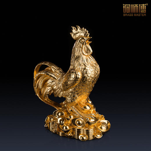 铜师傅雄鸡小号金