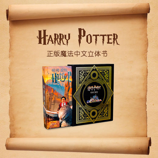 世界经典立体书珍藏版《哈利·波特》 商品图0