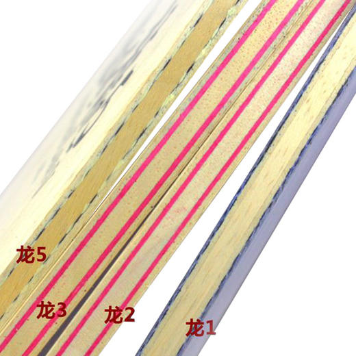 DHS红双喜 狂飚龙2（龙2）  狂飚龙3（龙3）  狂飚龙5（龙5） 狂飚龙5 light 乒乓球板 国球汇 商品图2