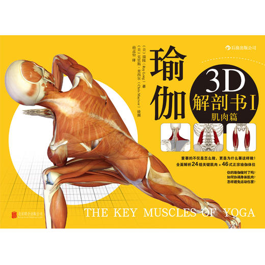 瑜伽3D解剖书I——肌肉篇 商品图1