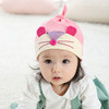 【婴儿帽】宝宝帽子小松鼠套头帽婴儿帽新生儿帽单帽 商品缩略图0
