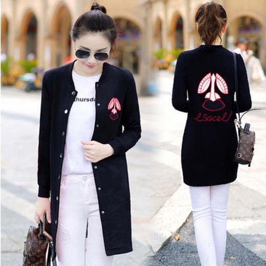 【服饰鞋包】秋装新款女装宽松显瘦中长款风衣春秋女士上衣休闲外套潮 商品图0