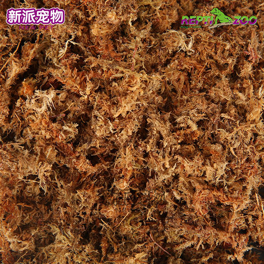 REPTIZOO爬虫专用压缩苔藓（黄色）水苔角蛙黄缘保湿垫材 商品图4