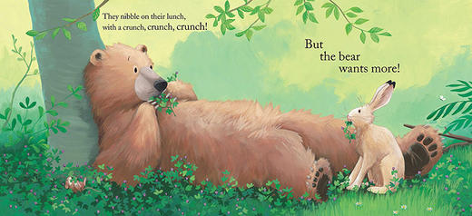 【送音频】英文原版绘本 Bear and Friends 熊和朋友们 吴敏兰推荐书单系列Bear Wants More/ Snores On/ bear's new friend 3本儿童启蒙纸板 商品图1