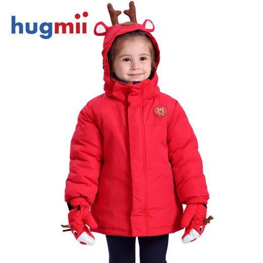 hugmii儿童滑雪服保暖棉衣棉服 商品图0