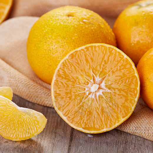 【爱媛38号柑橘皇后12枚】 果肉饱满 多汁甘甜 清香爽口 皮薄如纸