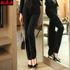 【西装裤】秋冬新款加厚职业装女式裤子西装裤黑色小脚裤百搭修身工作服长裤 商品缩略图0
