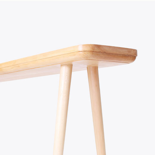 【本来设计】榉木长条桌 商品图2