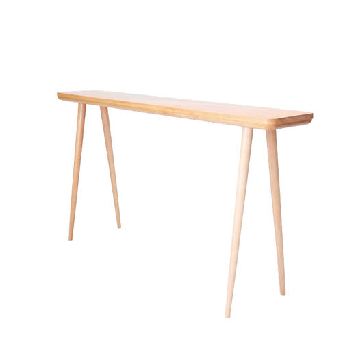 【本来设计】榉木长条桌 商品图0