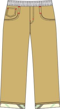 湄池幼儿园-休闲长裤 商品图0