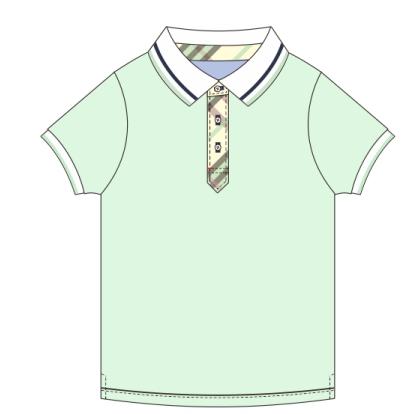 湄池幼儿园-短袖T恤（温馨提醒：此短袖不含校徽，徽标需单独购买哦~） 商品图0