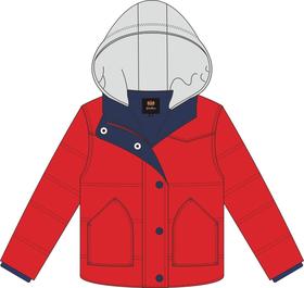 山下湖幼儿园-羽绒服 （温馨提醒：此羽绒服不含校徽，徽标需单独购买哦~）