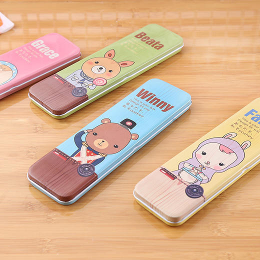 【文具盒】 a50小学生马口铁男女生铅笔盒