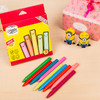 【画笔】儿童画笔12色圆形塑料蜡笔 安全无毒彩笔美术用品 商品缩略图0