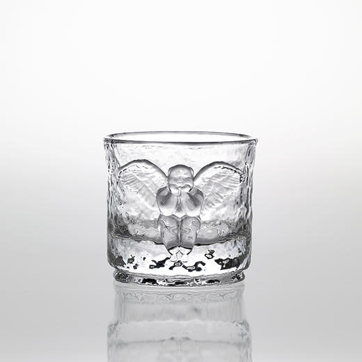 稀奇艺术女士威士忌杯玻璃杯天使浮雕玻璃杯洋酒杯水杯1盒四只装 商品图1