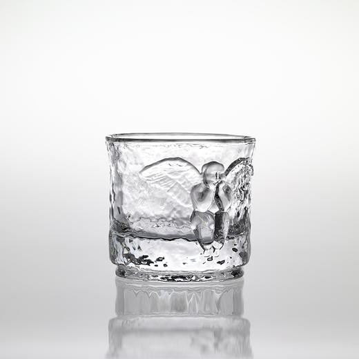 稀奇艺术女士威士忌杯玻璃杯天使浮雕玻璃杯洋酒杯水杯1盒四只装 商品图3