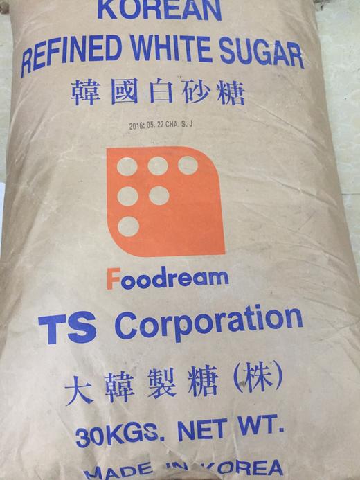 进口白砂糖韩国白糖 30kg 商品图1