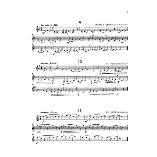【正版现货】80首单簧管进阶练习曲1 商品图2