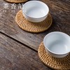 茶香记 越南秋藤编杯垫壶垫隔热垫 紫砂壶垫 杯托碗垫 防烫 商品缩略图4