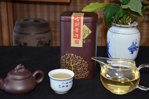 2015年攸乐古树纯料散茶，每盒净重量100克。 商品图6