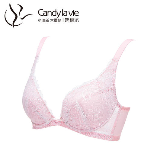 舒系列162C001低心Candy La Vie奶糖派薄棉文胸大罩杯内衣DE 商品图3