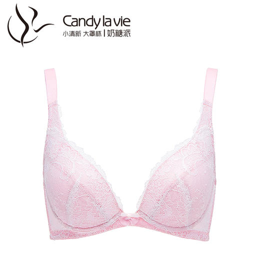 舒系列162C001低心Candy La Vie奶糖派薄棉文胸大罩杯内衣DE 商品图0