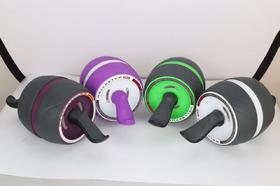 【运动装备】腹肌轮收瘦腰腹轮滚轮巨轮健腹轮静音家用体育用品健身器材