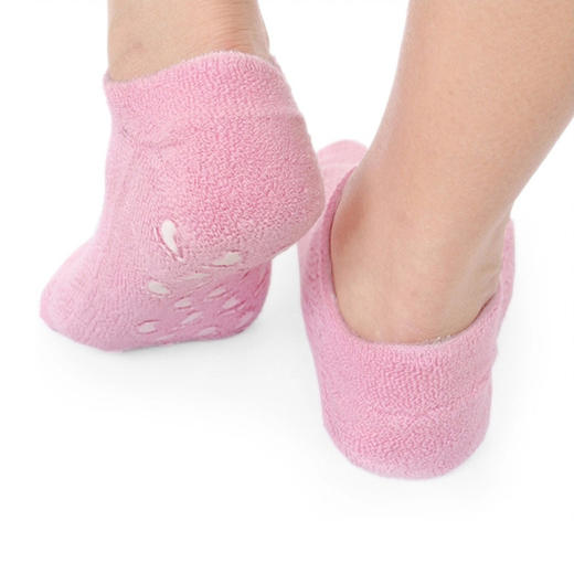 【脚套】SPA凝胶袜套 嫩足护足袜套 防裂袜子保湿凝胶加厚脚套 商品图0