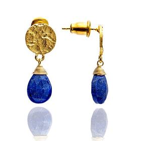 北京仓｜AZUNI-凯特王妃同款-Athena-青金石 耳环［英国设计师］