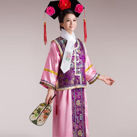 清朝服饰格格演出服公主成人演出服多色古装服装 商品图0