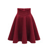【百褶裙】秋冬款毛呢半身裙高腰蓬蓬A字加厚短裙百褶裙子  商品缩略图0