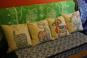 草原记忆——抱枕套