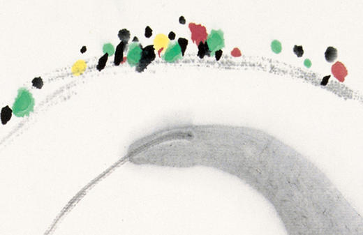 吴冠中|《忆杭州》——综合版（水墨） 商品图2