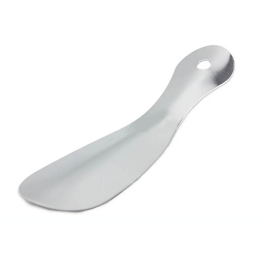 不锈钢鞋拔 提鞋器 弯柄和直柄两款 约15厘米长 商品图1