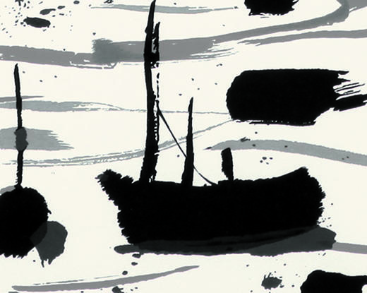 吴冠中|《渔港》—— 丝网版画（签名）不单独售卖 商品图1