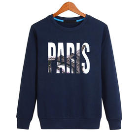 【T桖】秋季新款男士长袖T恤打底衫圆领秋衣潮加绒卫衣男装外套WY912