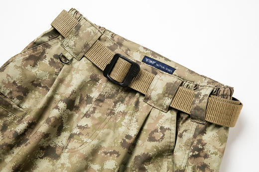 春秋款作训服上衣-高精密加固经纬线格子布-定制款沙漠迷彩 商品图2