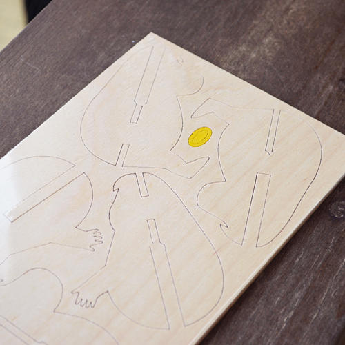 芬兰【乐唯 Lovi】Moomin系列 明星片包装 进口松木3D童话拼图 歌妮 9cm 商品图7