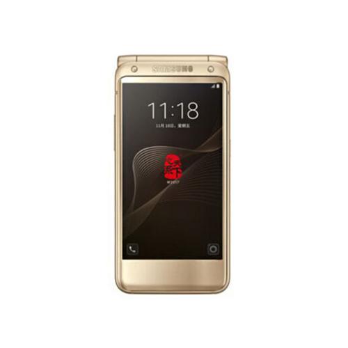 三星w2017 双卡双待 翻盖4g手机 电信版