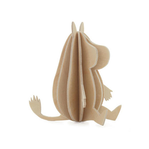 芬兰【乐唯 Lovi】Moomin系列 明星片包装 进口松木3D童话拼图 姆明 9cm 商品图0