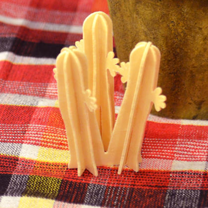 芬兰【乐唯 Lovi】Moomin系列 明星片包装 进口松木3D童话拼图 仙人掌三兄弟 5cm 商品图1