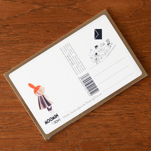 芬兰【乐唯 Lovi】Moomin系列 明星片包装 进口松木3D童话拼图 亚美 8cm 商品图5