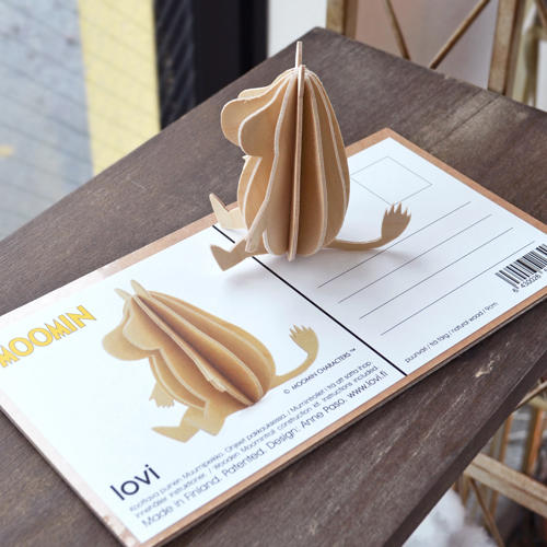 芬兰【乐唯 Lovi】Moomin系列 明星片包装 进口松木3D童话拼图 姆明 9cm 商品图5