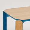【Inyard】45度桌系列桦木多层板 白橡木实木腿 蓝色边桌 商品缩略图5