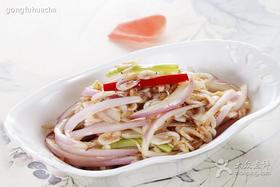 【凤酒飘香】尖椒虾皮拌圆葱