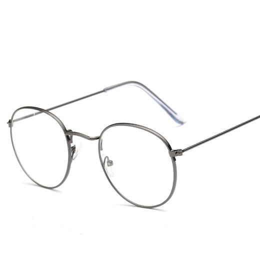 【镜框】新款复古眼镜框 明星大牌同款平光眼镜 圆形眼镜架 3447 商品图0