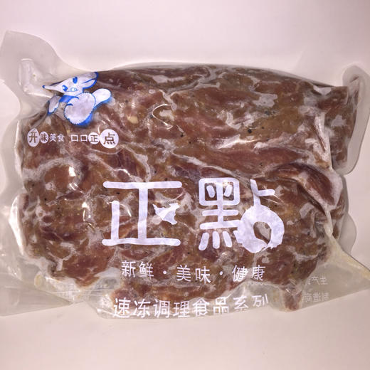正点黑椒牛肉片（熟制）500g 商品图0