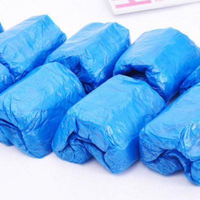 【居家】一次性鞋套加厚耐磨塑料套防水防雨家用男女雨天脚套 商品图1